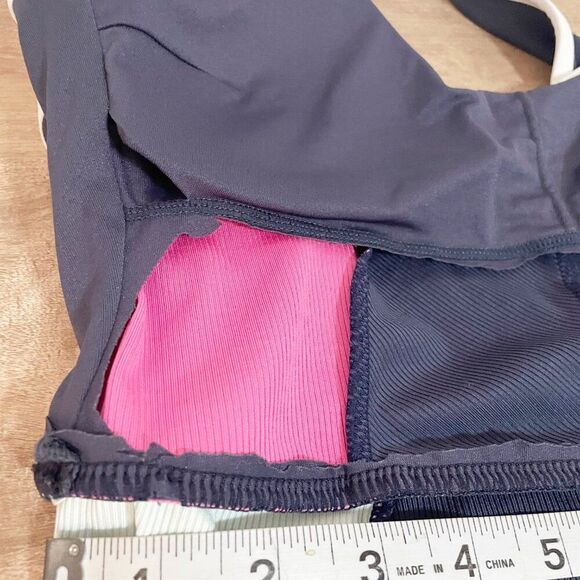 Women's Rip Curl Heat Weave Color Block One Piece Low Back Swimsuit Scoop Neck - Picture 12 of 12